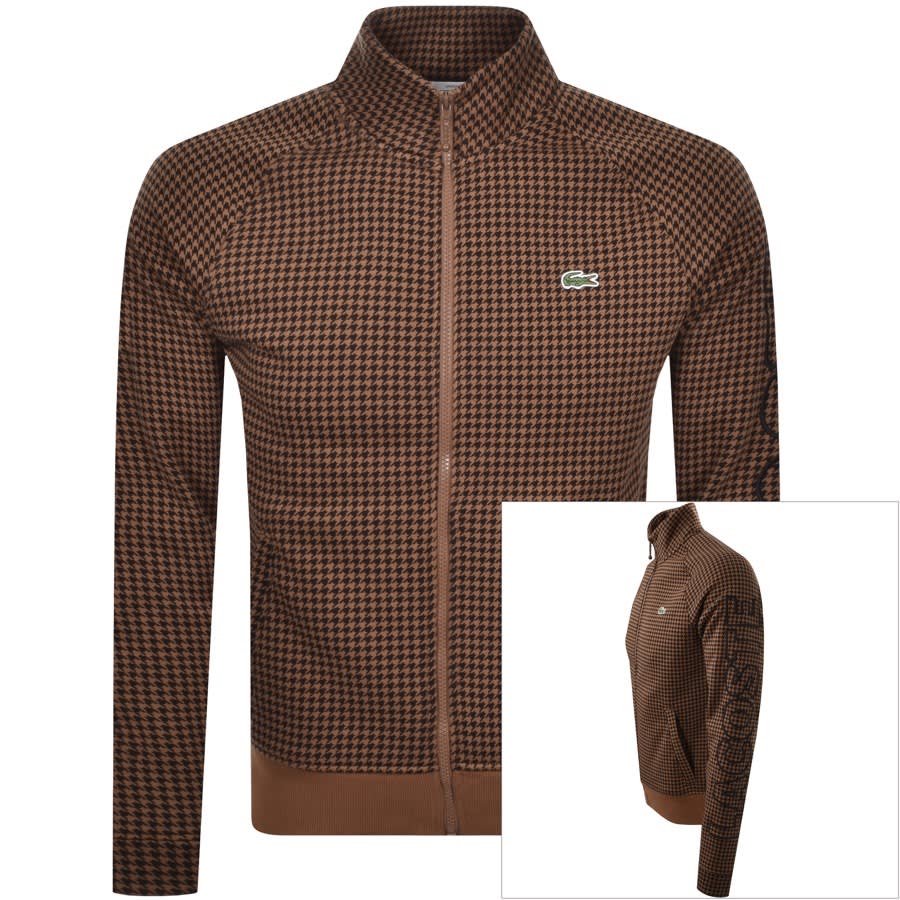 Alternative Image for ProductLacoste Live Logo Jacket Brown1